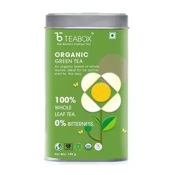 Зеленый чай Дарджилинг (100 г), Organic Darjeeling Green Tea, произв. Teabox