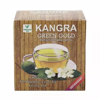 Зеленый чай Кангра (250 г), Kangra Green Gold, произв. Palampur Tea Factory