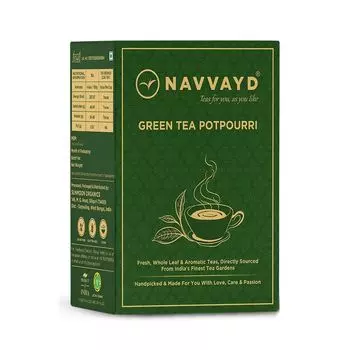Зеленый чай Попурри (100 г), Potpourri Green Tea, произв. Navvayd