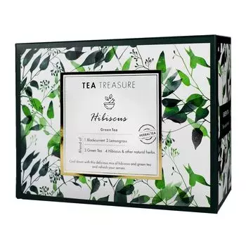 Зеленый чай с Гибискусом (18 пак, 2 г), Hibiscus Green Tea, произв. Tea Treasure