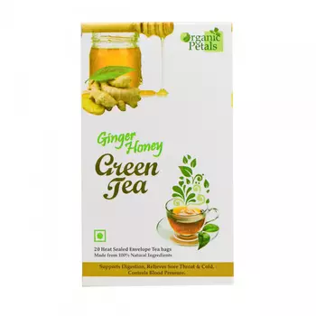 Зеленый чай с Имбирем и Медом (20 пак), Ginger Honey Green Tea, произв. WinTrust Pharmaceuticals