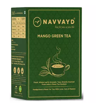 Зеленый чай с Манго (100 г), Mango Green Tea, произв. Navvayd