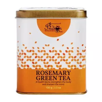 Зеленый чай с Розмарином (100 г), Rosemary Green Tea, произв. Indian Chai