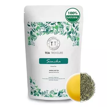 Зеленый чай Сенча (50 г), Sencha Green Tea, произв. Tea Treasure