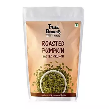 Жареные семена Тыквы соленые (125 г), Roasted Pumpkin Seeds Salted, произв. True Elements