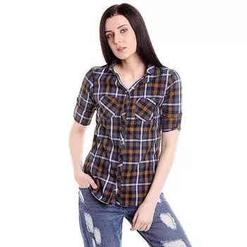 Женская хлопковая рубашка, Women's Cotton Shirt, произв. Campus Sutra
