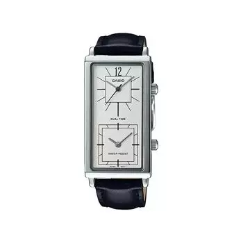 Женские часы с несколькими циферблатами и черным ремешком, Black Multi-Dial Women's Watch, произв. Casio
