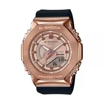Женские часы с покрытием из черного металла, Black Metal Covered Women's Watch, произв. Casio