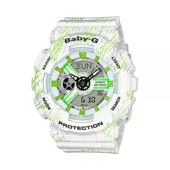 Женские часы серии Белый Тандем, White Tandem Series Women's Watch, произв. Casio