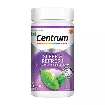 Жевательные конфеты для сна и свежести (30 шт, 3,2 г), Sleep & Refresh Gummies, произв. Centrum