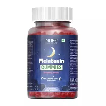 Жевательные конфеты с Мелатонином для улучшения сна (30 шт), Melatonin Gummies, произв. INLIFE