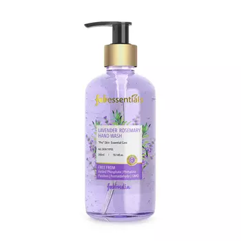 Жидкое мыло для рук с Лавандой и Розмарином (300 мл), Lavender Rosemary Hand Wash, произв. Fabessentials
