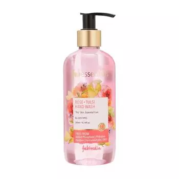 Жидкое мыло для рук с Розой и Тулси (300 мл), Rose Tulsi Hand Wash, произв. Fabessentials