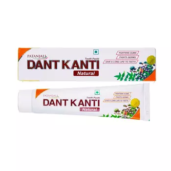Зубная паста Дант Канти (20 г), Dant Kanti Toothpaste, произв. Patanjali