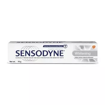 Зубная паста Сенсодин: для отбеливания зубов (70 г), Sensodyne Whitening Toothpaste, произв. Glaxo Smith Kline
