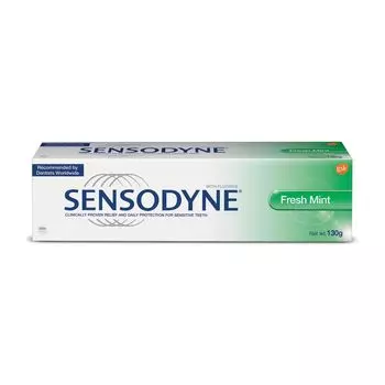 Зубная паста Сенсодин Фреш Ментол (130 г), Sensodyne Toothpaste Fresh Mint, произв. Glaxo Smith Kline
