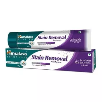 Зубная паста Стэйн Ремувал (80 г), Stain Removal Toothpaste, произв. Himalaya