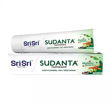 Зубная паста Суданта (50 г), Sudanta Toothpaste, произв. Sri Sri Tattva