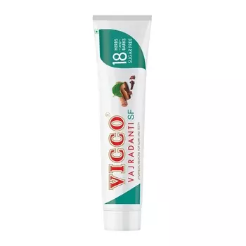 Зубная паста Ваджраданти без сахара (80 г), Vajradanti Toothpaste Sugar Free, произв. Vicco