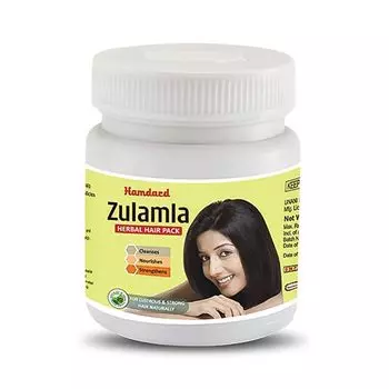 Зуламла: маска для волос (200 г), Zulamla Herbal Hair Pack, произв. Hamdard