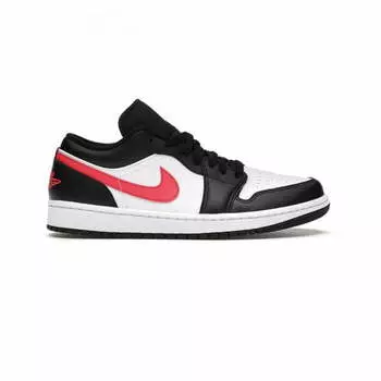 Air Jordan 1 Low Black Siren Red