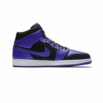 Air Jordan 1 Mid Black Dark Concord