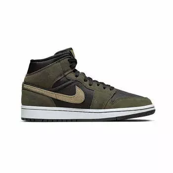 Air Jordan 1 Mid Military Olive (W)