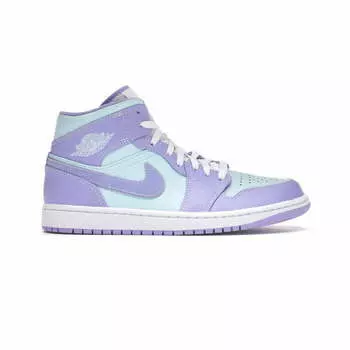 Air Jordan 1 Mid Purple Aqua