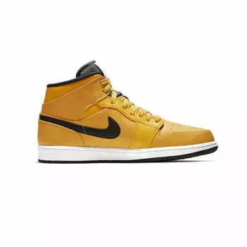 Air Jordan 1 Mid University Gold Black