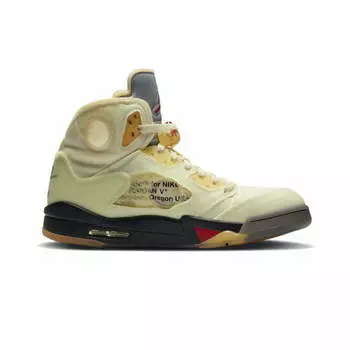 Air Jordan 5 Retro OFF-WHITE Sail