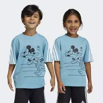 Детская футболка adidas Disney Mickey Mouse Tee (Синяя)