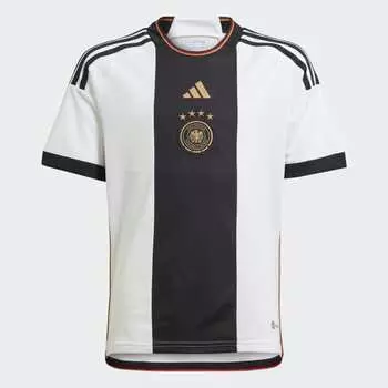 Детская футболка adidas Germany 22 Home Jersey (Белая)