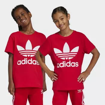 Детская футболка adidas Trefoil Tee (Красная)