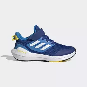 Детские кроссовки adidas EQ21 Run 2.0 Bounce Sport Running Elastic Lace with Top Strap Shoes (Синие)