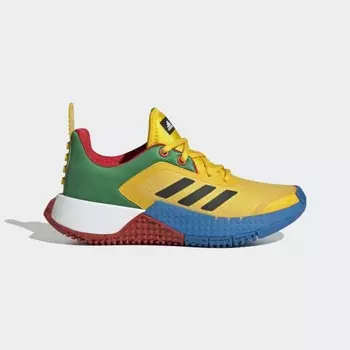 Детские кроссовки adidas Sport DNA x LEGOВ® Shoes (Желтые)