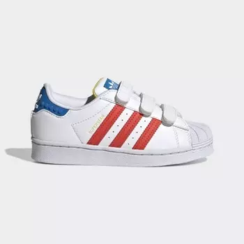 Детские кроссовки adidas Superstar x LEGOВ® Shoes (Белые)