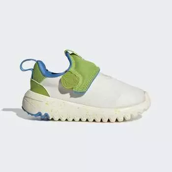 Детские кроссовки adidas x Disney Suru365 Muppets Kermit Slip-On Shoes (Белые)