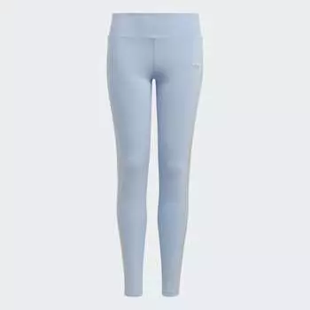 Детские леггинсы adidas Graphic Print High-Waist Leggings (Синие)
