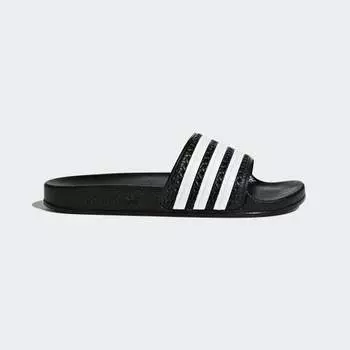 Детские шлепанцы adidas adilette Slides (Черные)