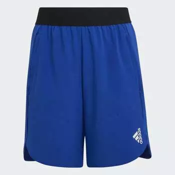 Детские шорты adidas Designed for Sport AEROREADY Training Shorts (Синие)