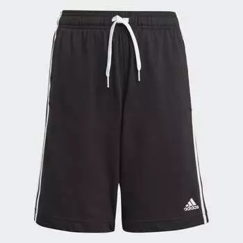 Детские шорты adidas Essentials 3-Stripes Shorts (Черные)