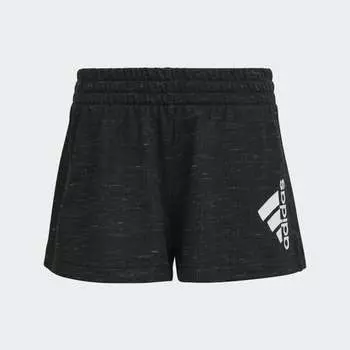 Детские шорты adidas Future Icons Cotton Loose Shorts (Черные)
