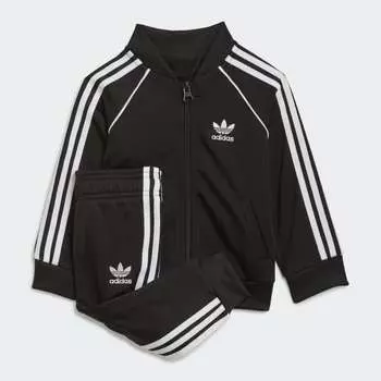 Детский спортивный костюм adidas Adicolor SST Track Suit (Черный)