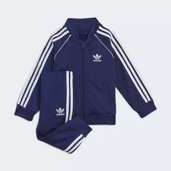 Детский спортивный костюм adidas Adicolor SST Track Suit (Синий)
