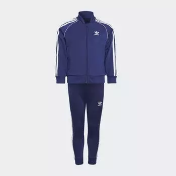 Детский спортивный костюм adidas Adicolor SST Track Suit (Синий)