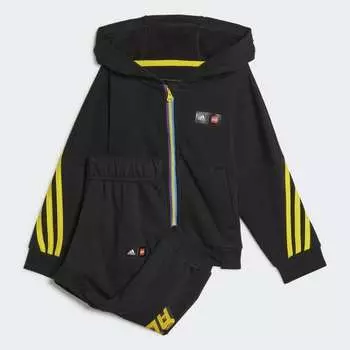 Детский спортивный костюм adidas x Classic LEGOВ® Jacket and Pants Set (Черный)