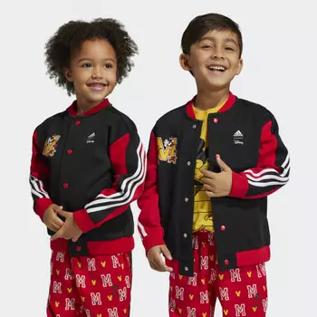 Детский спортивный костюм adidas x Disney Mickey Mouse Track Top (Черный)