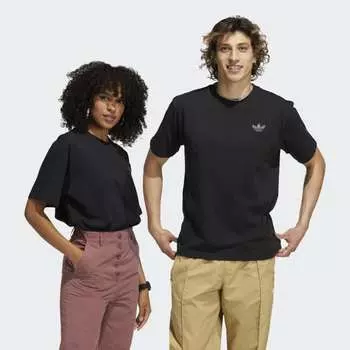 Футболка adidas Nora Graphic Short Sleeve Tee (Gender Neutral) (Черная)