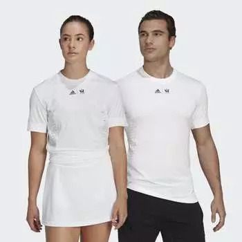 Футболка adidas Tennis New York Graphic Tee (Белая)