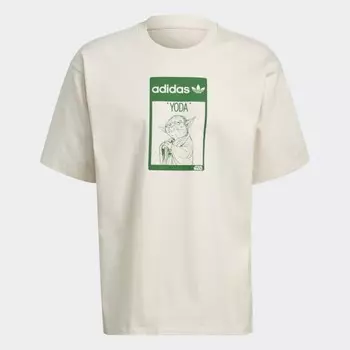 Футболка adidas Yoda Tee (Gender Neutral) (Белая)